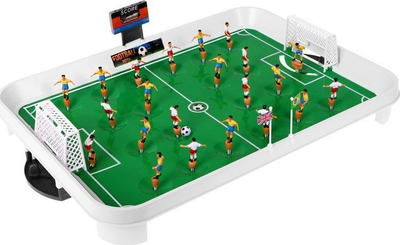 Lojë tavoline futbolli XXL, me susta, 36 x 49 cm, shumëngjyrëshe