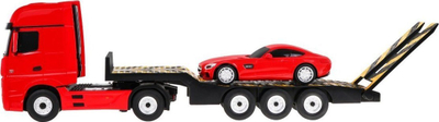 Makina me telekomandë Rastar Mercedes-Benz Actros dhe AMG GT, set 2 copë, shkalla 1:24, shumëngjyrëshe