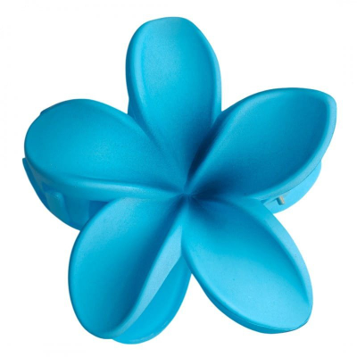 Kapëse flokësh ECARLA Flower XL SP401, ombre matte, blu