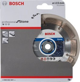 Disk prerës diamanti Bosch 2608603237, 180mm, vrimë 22.23mm, për gur