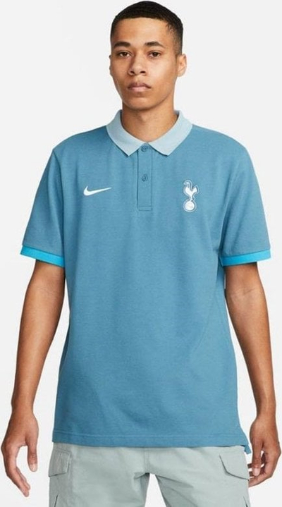 Bluzë polo Nike Tottenham Hotspur DN3107 415, për meshkuj, poliester, blu