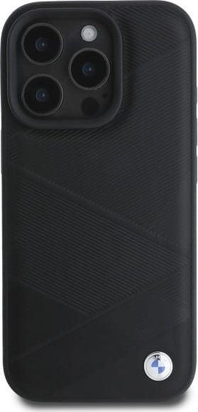Kapak telefoni BMW BMHCP16X23RCGPK, për iPhone 16 Pro Max 6.9", hardcase, i zi