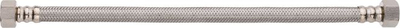 Zorrë lidhëse Invena WS-03-040, 40cm, 3/8" FF x 3/8", ngjyrë argjend