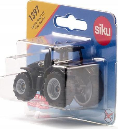 Играчка трактор Сику DEUTZ FAHR TTV 7250 Warrior, метал пластика, црн