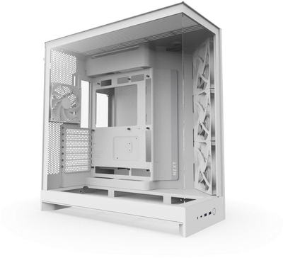 Kuti kompjuteri NZXT H9 Flow, midi tower, ATX, e bardhë