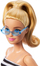 Kukull Barbie Fashionistas #213 Blonde, 32 cm, fund rozë, me syze dielli