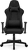 Karrige gaming SENSE7 Leatherette, mbështetëse krahësh të rregullueshme, ndriçim RGB, e zezë