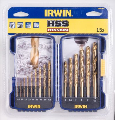Set turjela Irwin HSS, 1.5-10 mm