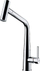 Rubinet kuzhine Franke ICON me grykë që tërhiqet Pull-Out Double Jet Shower, dush i dyfishtë, krom