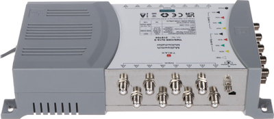 Multiswitch satelitor TRIAX TMS CKR 9x16S, 8 SAT, 1 hyrje tokësore, me furnizim energjie
