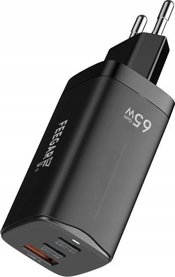 Karikues muri Feegar Gall, 65W GaN, 3 porta USB, i zi