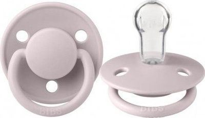 Biberon BIBS Colour Size 1, latex, 0-6 muaj, rozë e çelët