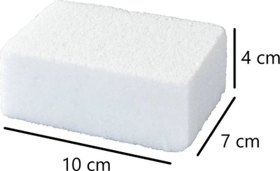 Gur pastrimi Wenko Scouring Stone, për skarë dhe furrë, 10 x 4 x 7 cm