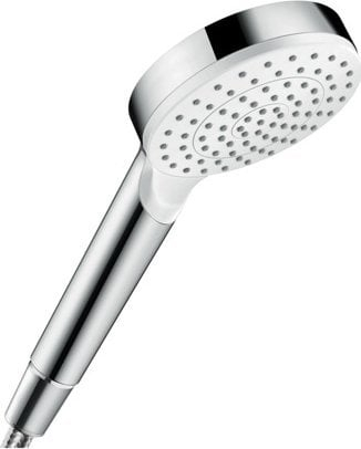 Сет туш Hansgrohe Crometta 26333400, ѕиден монтиран, хром и бела