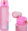 Shishe uji Casno Tritan Bottle, 1L, me sitë, rozë