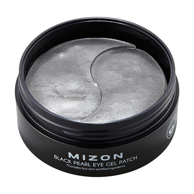 Maskë-Qeska për rrudha dhe rrathë nën sy Mizon Black Pearl, 60 x 1.4 g