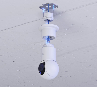 Mbajtëse tavanore për kamera Ubiquiti UACC G5 PTZ SM, për kamerë G5 PTZ, e bardhë
