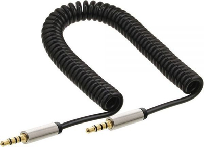 Kabllo audio InLine Jack 3.5mm në Jack 3.5mm, 0.5m, stereo, ngjyrë argjendi
