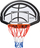 Tabelë basketbolli Meteor Orlando, rreth 38 cm, për në mur, shumëngjyrëshe