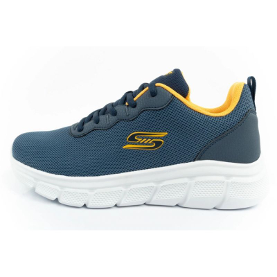 Atlete Skechers Bobs B Flex Icy Edge, Memory Foam, për burra, blu