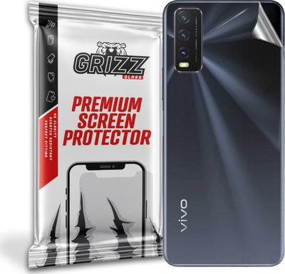 Film mbrojtës për pjesën e pasme GrizzGlass UltraSkin Vivo Y20s, transparencë, për smartphone