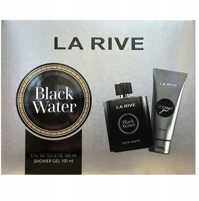 Set dhurate për burra Black Water, EDT 100ml, xhel dushi 100ml