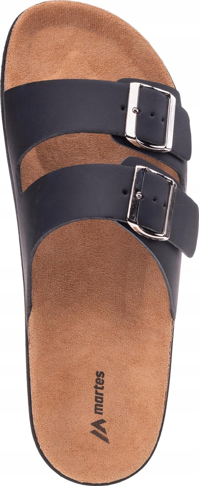Flip-flops për meshkuj BIREN, material sintetik, taban tekstil PVC, blu