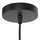 Llambadar tavani HM4066, metal, 39x34x130 cm, i zi