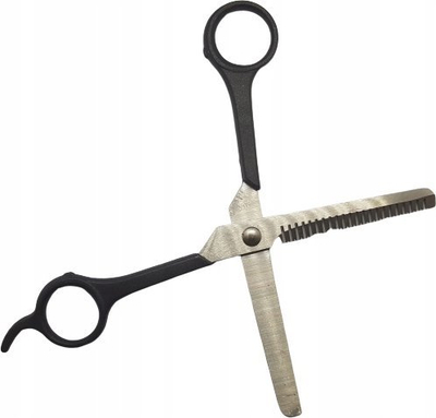 Gërshërë groomimi për qen Love Story, 15 cm, çelik inox, portokalli