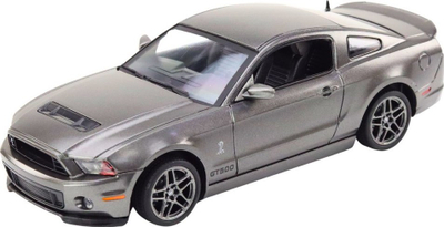 Makine lodër Ford Shelby GT500 2014, shkallë 1:24, me mekanizëm për me lëviz, ngjyrë argjendt