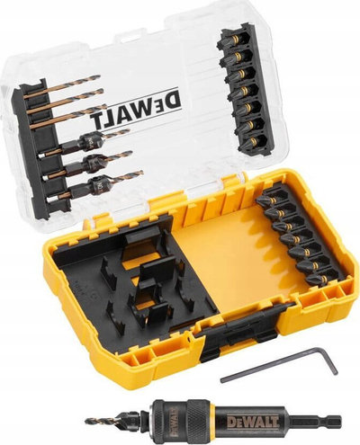 Set bitash DeWALT Flip and Drive DT70779T, Tough Case, shumëpjesësh, i verdhë