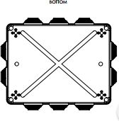 Kuti hermetike industriale Elektro-Plast 2716-02, 249 x 198 x 81mm, IP55, gri