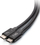 Kabllo C2G Thunderbolt 4 USB-C, 0.8m, 40Gbps, e zezë