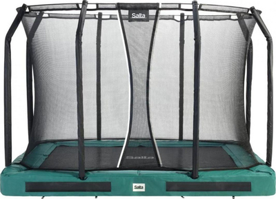 Trampolinë Salta Premium (5857G), 305 x 214 cm, e zezë dhe gjelbër