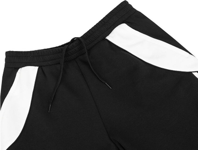 Shorce sportive adidas Tiro 24 Sweat M IP1954, pambuk me poliestër, me xhepa me zinxhir, të zeza
