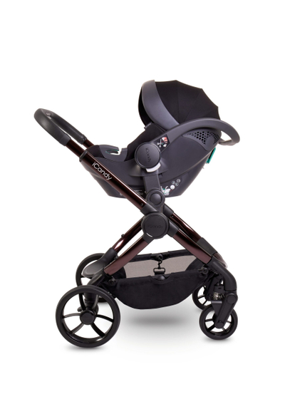 Karrocë bebe iCandy Peach 7 Coco, set 2 në 1, deri 25 kg, kafe