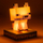 Декоративно светло Minecraft Fox Icon Light 62, LED, многубојно