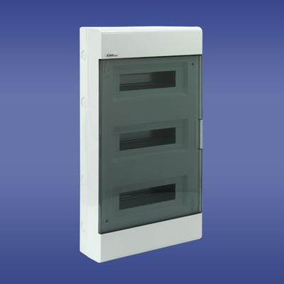 Kuti shpërndarëse Elektro-Plast SRn-36, 3x12 module, montim sipërfaqësor, e bardhë