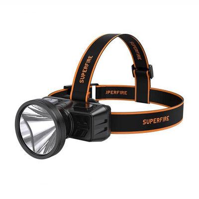 Dritë koke Superfire HL51, 160lm, karikim USB, e zezë