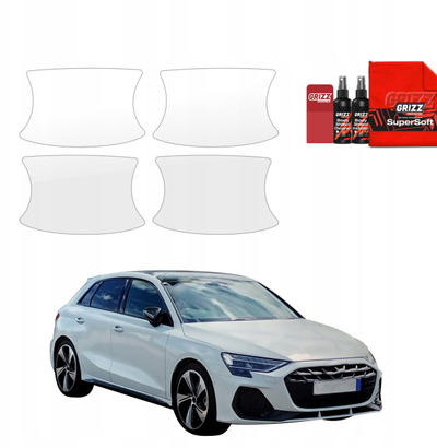 Fole mbrojtëse doreze GRIZZ 4in1, Audi A3 8Y Hatchback 5D 2024-2026, transparente