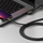 Kabllo USB C Ringke 3.2 Gen 2x2, PD 240W, 2m, e zezë