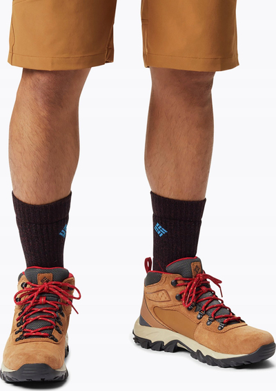 Këpucë trekking Columbia Newton Ridge Plus II Suede WP, meshkuj, kafe