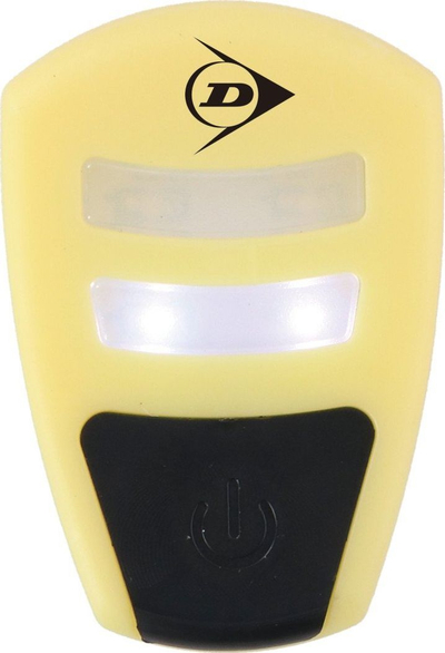 Dritë sigurie me kapëse Dunlop Duo-Mode LED, 2 funksione, dritë e verdhë