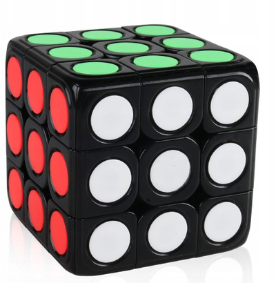 Логичка играчка Рубикова Коцка 3x3x3, 6 x 6 x 6 cm, повеќебојна