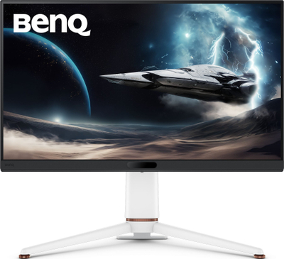 Monitor gaming BenQ EX271Q MOBIUZ, 27\", 2560 x 1440 Quad HD, 180Hz, i zi me të bardhë