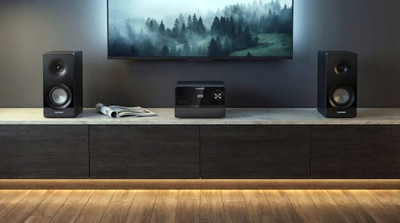 Sistem audio shtëpiak Blaupunkt MS49DAB, 100W RMS, CD Bluetooth DAB+, i zi