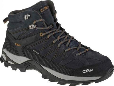 Këpucë trekking për burra CMP Rigel Mid M 3Q12947 68UH, Waterproof, shollë Ortholite, ngjyrë e zezë