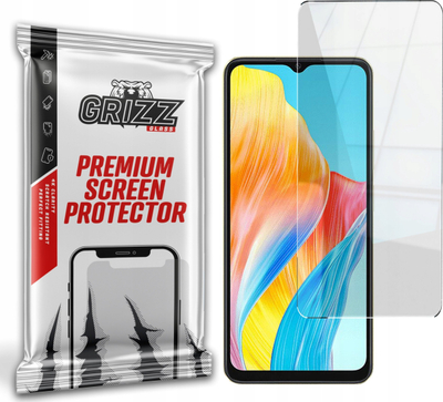Qelq hibrid GrizzGlass HybridGlass për Oppo A38, mbrojtës ekrani, transparent