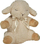 Lodër pelushi me tinguj Cloud B Sleep Sheep on the Go, portative, shumëngjyrëshe
