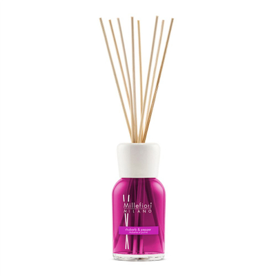 Difuzer për ambient Millefiori Milano Rhubarb &amp; Pepper, me shkopinj, 500ml